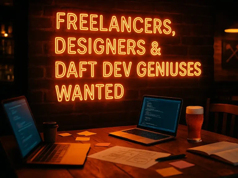 Freelancers, Devs and Designers Wanted