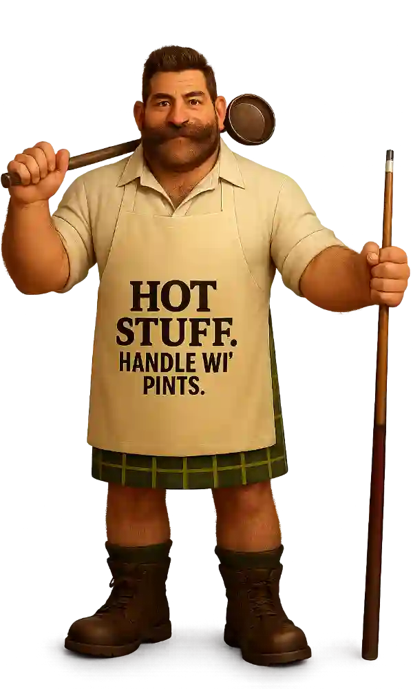 Big Davie - Chef & Darts Semi-Finalist.