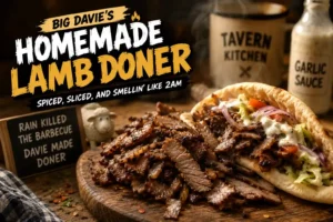 Homemade Lamb Doner. Spiced, Sliced, and Smelling Like 3am
