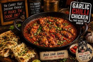 North Indian Garlic Chilli Chicken o’ Fire & Flavour